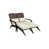 Cream Cushion/Brown Frame selected