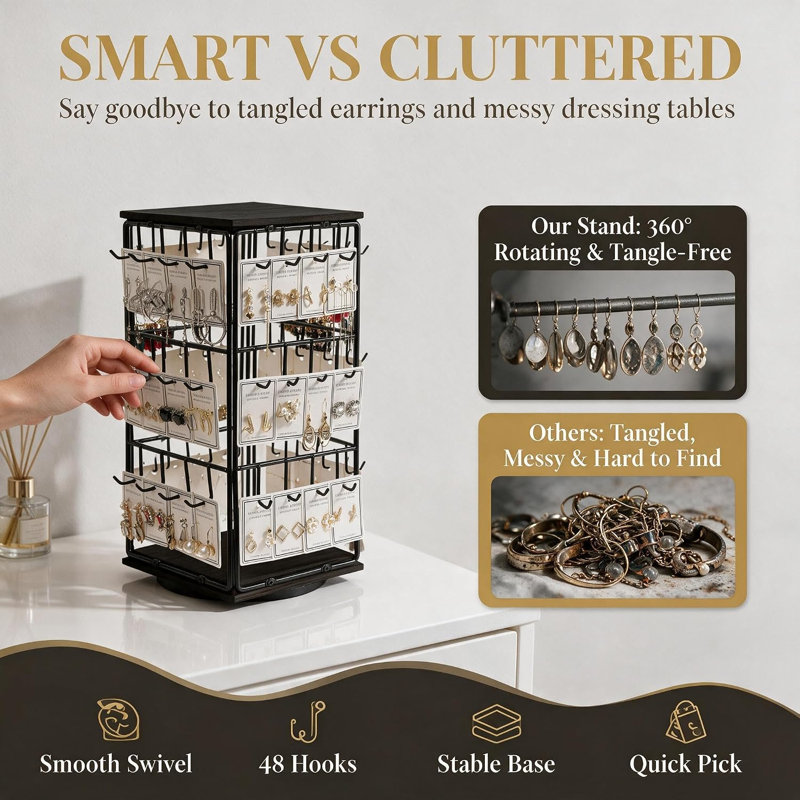 Countertop Jewellery Cabinet Jewelry Armoire