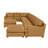 Leather Match Large Seating Modular Sectional-518680106