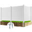 4 ft. H x 4 ft. W Outdoor Privacy Screens 3 Panels