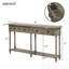 Console avec tiroirs de rangement et tablette Deyja-806176895