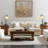 Touch Control Traditional Table Lamp With Glass Shade And USB A+C Charging Ports, Vintage Bronze Metal Base-528407078