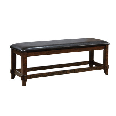 Banc en simili-cuir