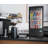 17 in. Black Countertop Display Refrigerator - 3 Cu Ft. CDCU-3C-BK-73391387