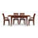Sarah 4 - Person Solid Wood Top Four Leg Dining Set