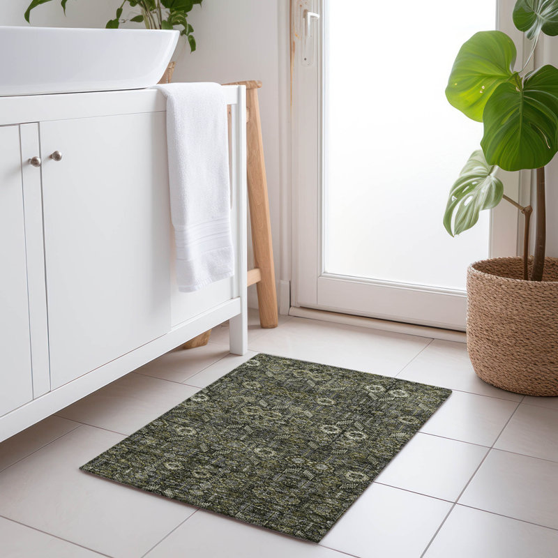 Tapis rectangulaire intérieur / extérieur 1 pi 8 po x 2 pi 6 po Benninger, Rectangle 1 pi 8 po x 2 pi 6 po