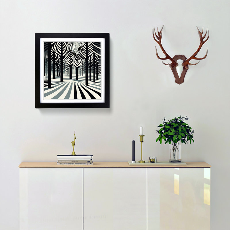 Single Picture Frame Print on Wood
