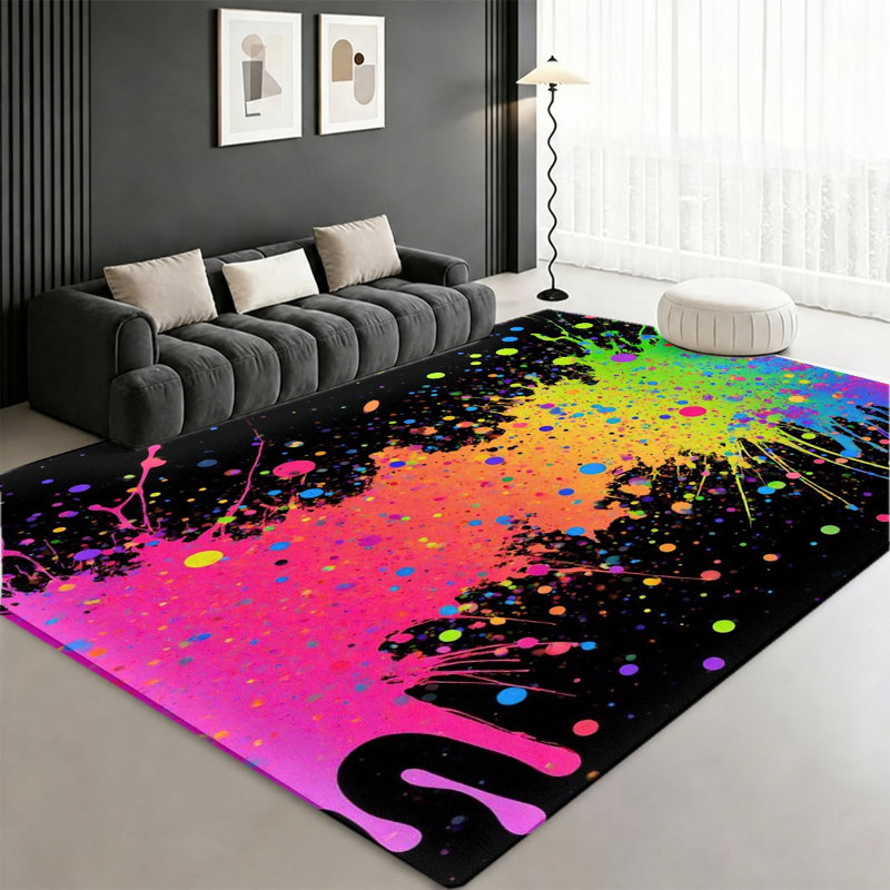 Tapis Neon Abstract, Rectangle 8 pi 2 po x 5 pi 11 po (250 x 180 cm)