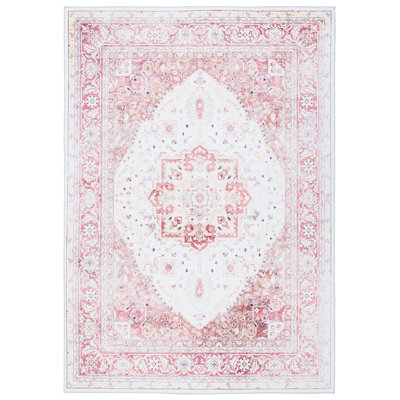 Tapis beige / rouille Sonia