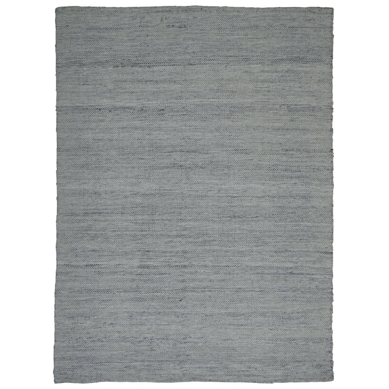 Lonoke Solid Colour Hand Woven Area Rug, Rectangle 201 x 302cm