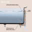 Baignoire de trempage en alcôve en acrylique 60 po x 30 po avec jupe rectangulaire antidérapante blanche-122921096