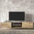 Plemons Modern Floating TV Stand – Minimalist Wall Mounted Media Console with Storage for TVs up to 80", Brown Wood Finish-930187308