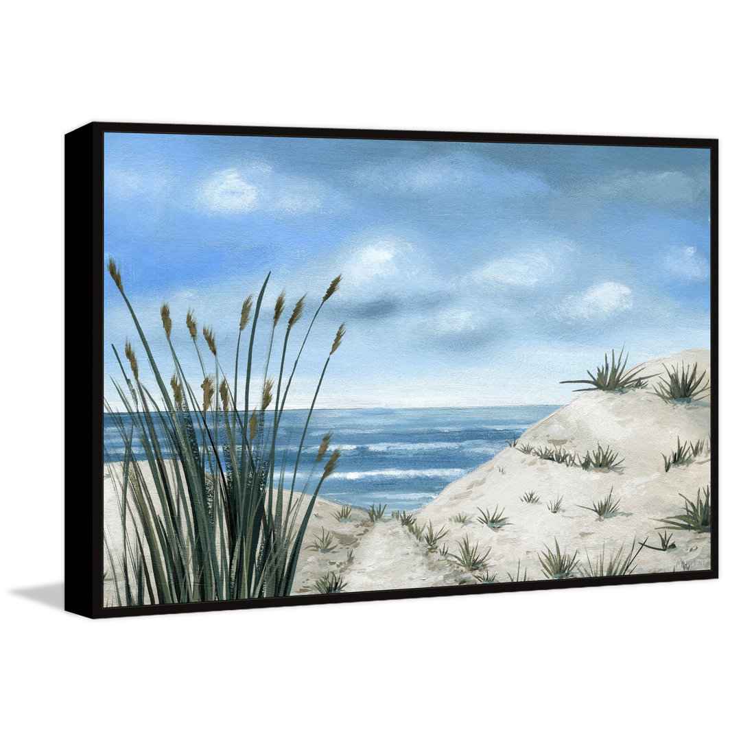 "Lost Somewhere" Floater Framed Painting Print On Canvas