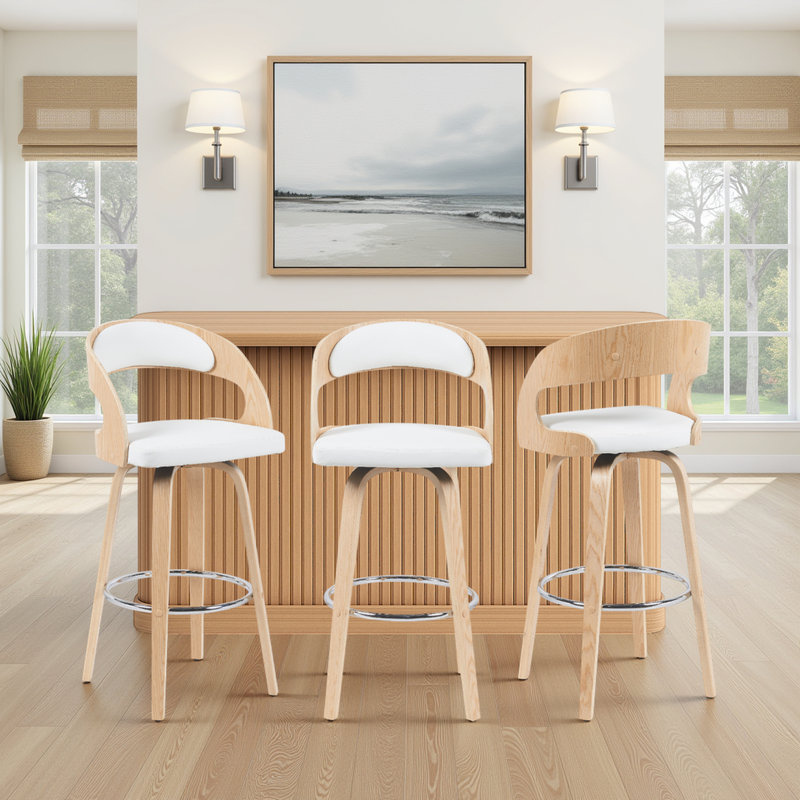 Tabouret de bar pivotant Pensacola, Tabouret de bar (siège d'une hauteur de 30 po), 3