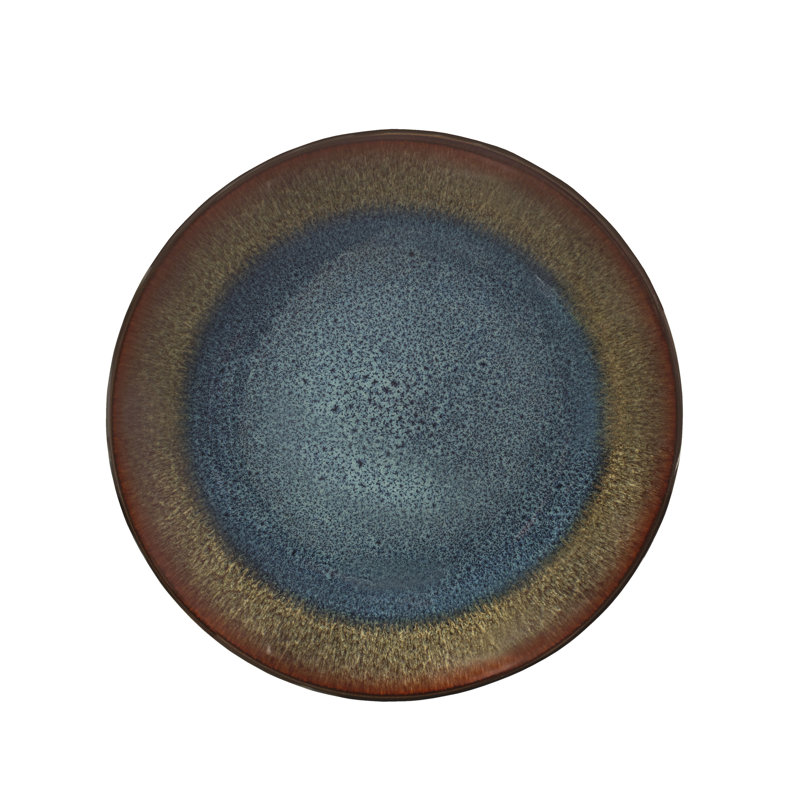 Pfaltzgraff Monroe Blue 16-Piece Stoneware Dinnerware Set, Service for 4