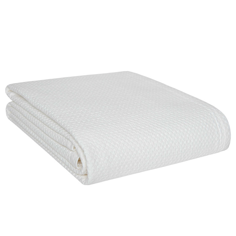 Dotty_Matelassé, King Matelassé, White