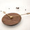 Horloge murale 12 pouces scandinave avec cadre en verre acrylique et bois massif, design moderne minimaliste pour le salon, la chambre à coucher, le décor de bureau