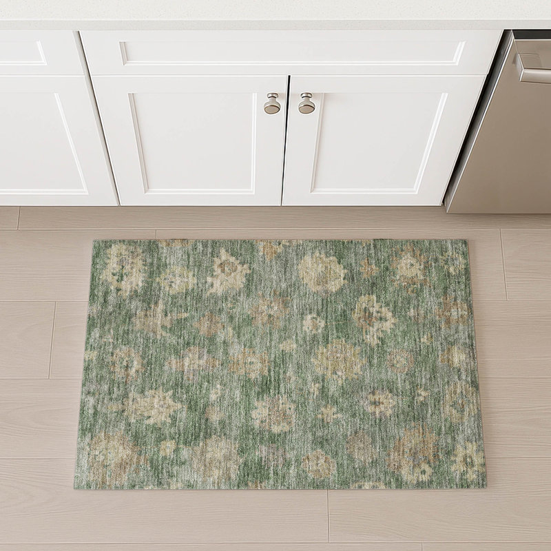 Tapis lavable à la machine intérieur / extérieur ACN2305, Rectangle 1 pi 8 po x 2 pi 6 po