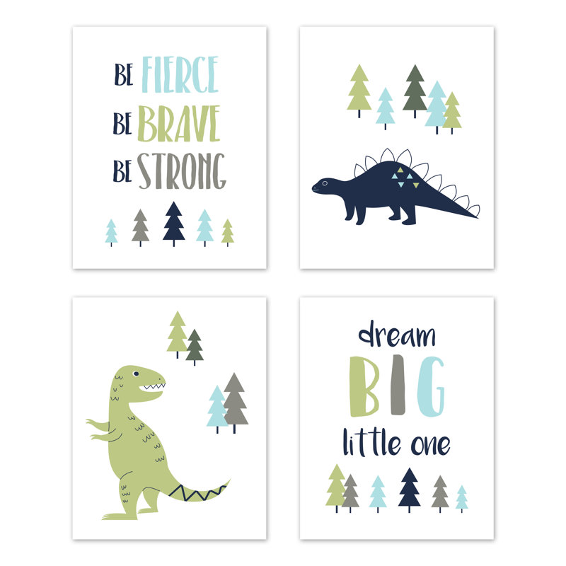 «Mod Dinosaur Art», impression sur papier
