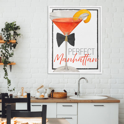 Giclée encadrée «Perfect Manhattan» par Lorenzo Collective