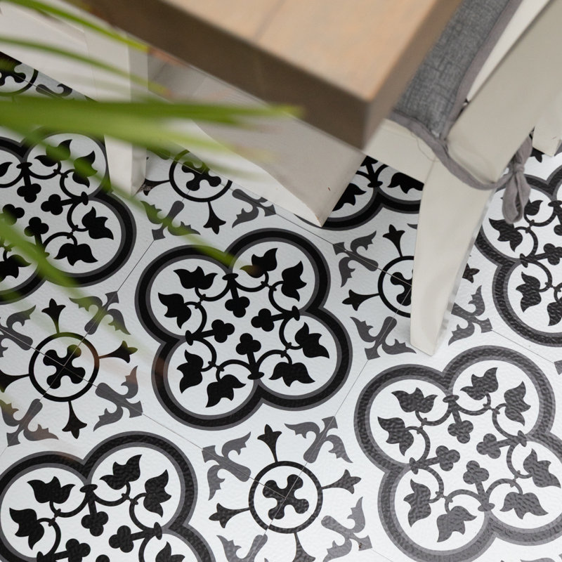 Villa 30.48 x 30.48cm Self-adhesive Vinyl Floor Tiles Pack 10 (0.93sqm)