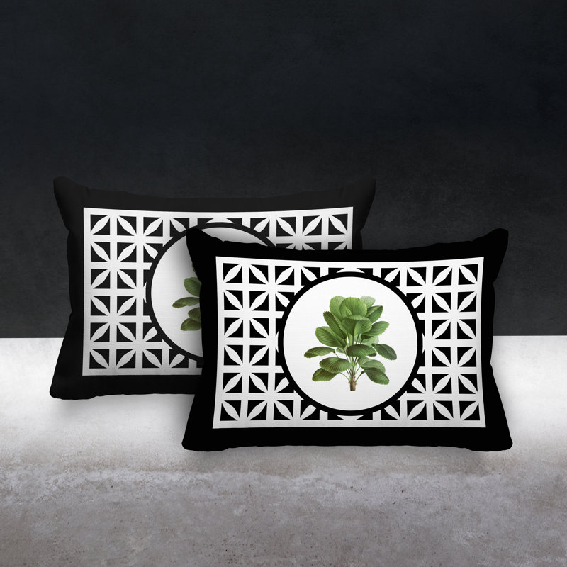  Coussin intérieur / extérieur Lumbar, Noir