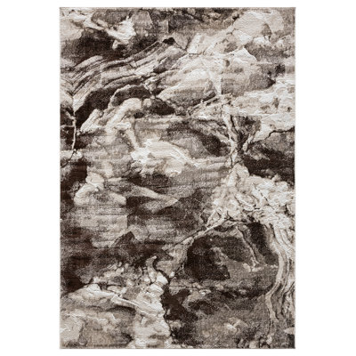 Tapis moderne abstrait abstrait Tabernash
