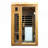 Deluxe Low-EMF 2-Person Far-Infrared Red Cedar Indoor Sauna Room