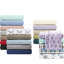 Ensemble de 3 draps simples 100% polaire, doux au toucher, boulochage, lavable à la machine, lavable,