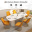 Ensemble de salle à manger 7 pièces-2091678774