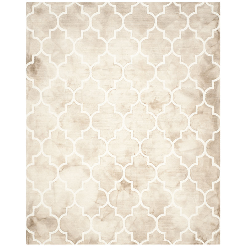 Berman Hand Tufted Wool Geometric Rug, Rectangle 9' x 12'