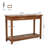 41.3" Solid Wood Console Table, Farmhouse Entryway Table With Storage Shelf For Living Room, Behind Couch, Hallway & Foyer (vintage)-125320713