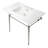 Kingston Brass Edwardian 37-Inch Ceramic Console Sink with Brass Legs-62257203-61166586
