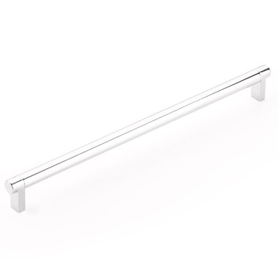 Emtek Select Cabinet Pull w/ Rectangular Stem & Smooth Bar