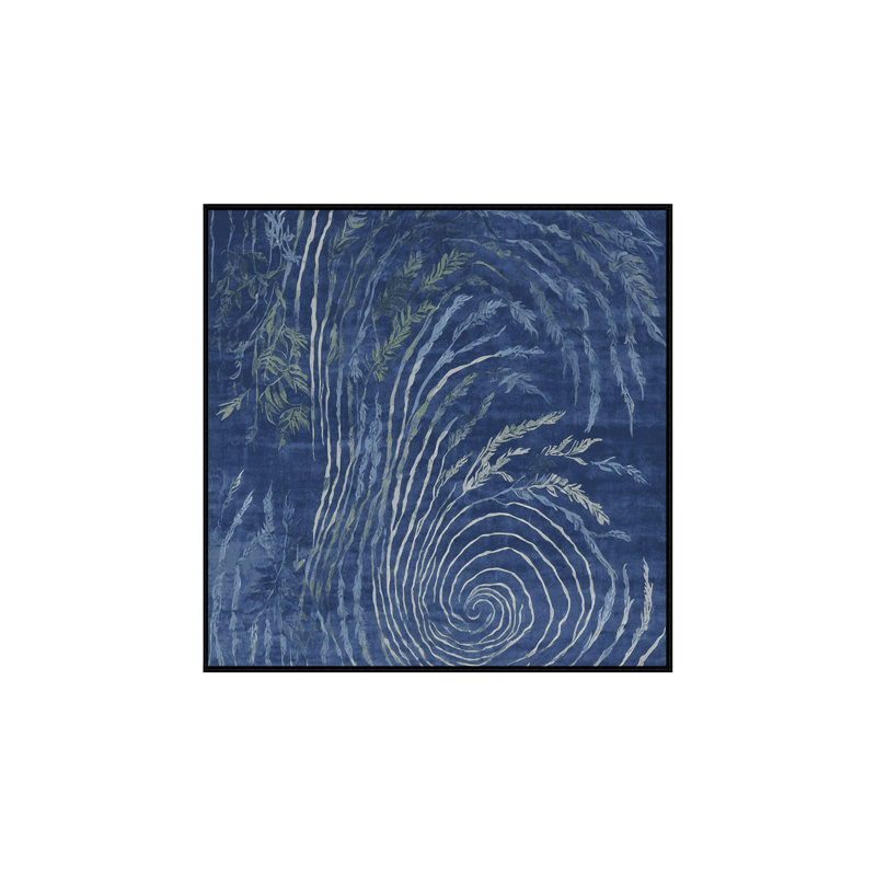 Machine Washable Gray Area Rug, Square 5'