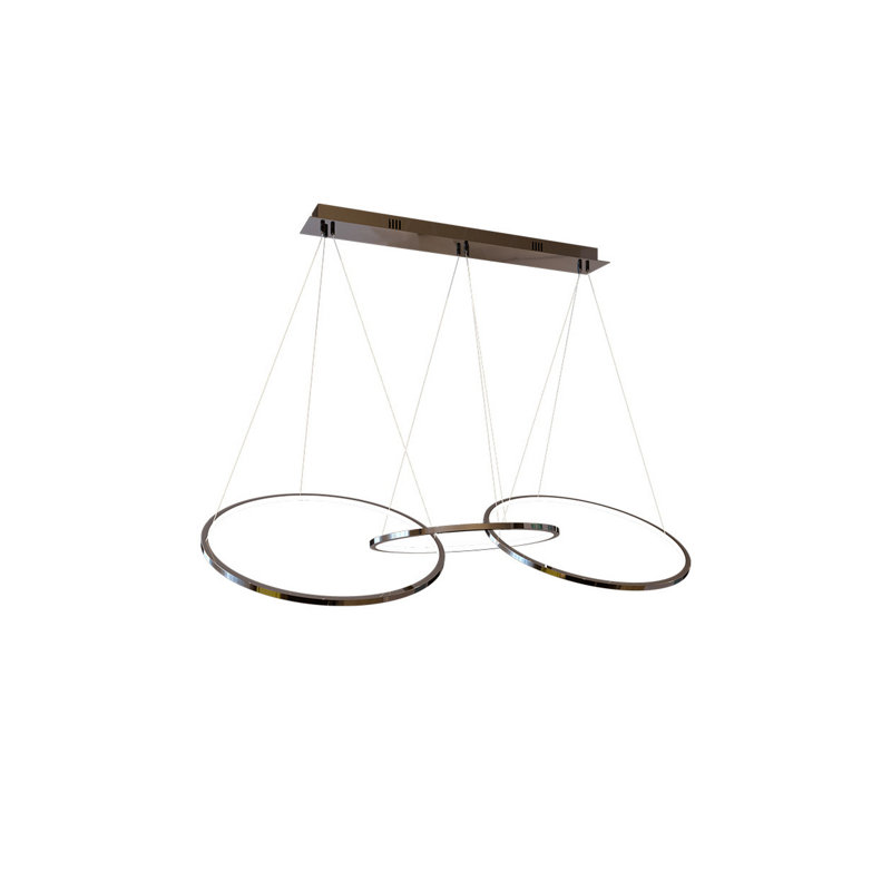 Hoop L3 Pendant, Dark Matt
