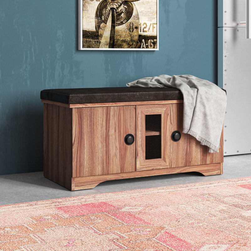 8 Pair Shoe Storage Bench