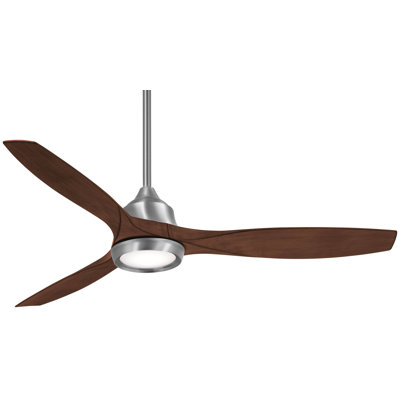 3 - Blade Standard Ceiling Fan and Light Kit Included