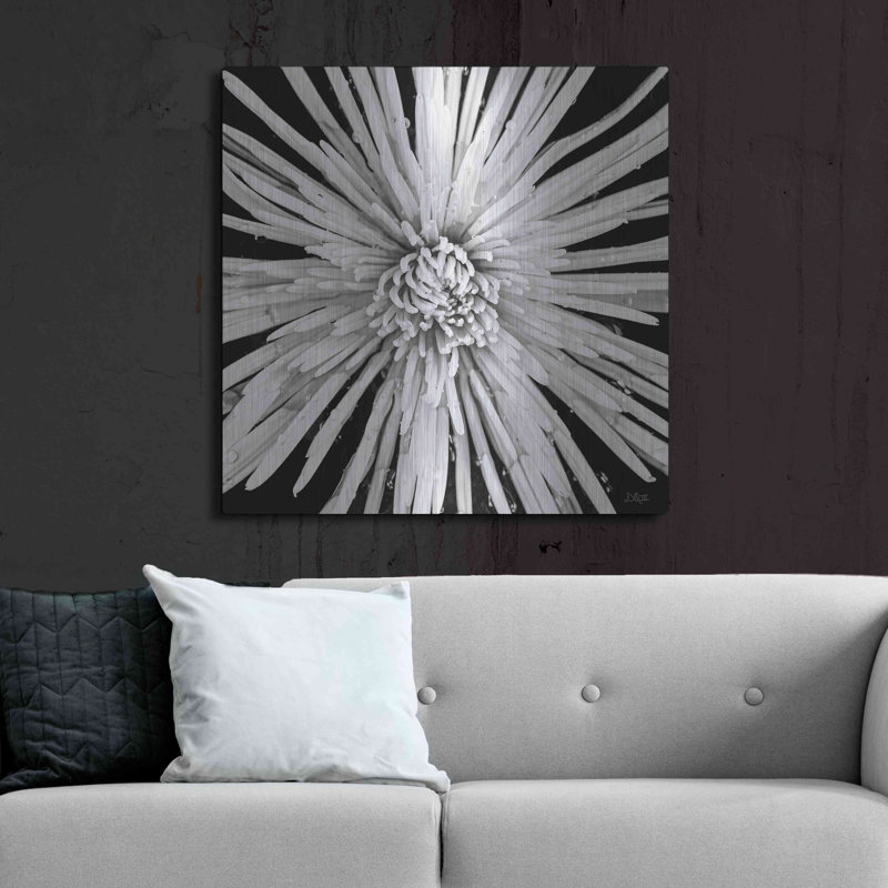 «Black and White Love» par Donnie Quillen, H 36 po x l 36 po