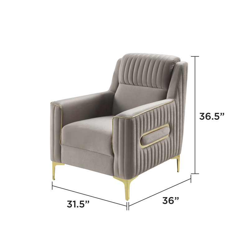 Durr Chair, Taupe