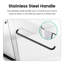 Porte de douche coulissante double semi-sans cadre H 56 po x l 72 po x H 72 po, porte de douche à dérivation, porte en verre trempé épais de 1/4 po (6 mm)-113931030
