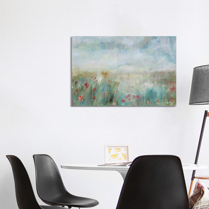 Wild Garden - Wrapped Canvas Painting, 66.04cm H x 101.6cm W x 1.91cm D
