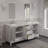 Belmar 72'' Double Bathroom Vanity with Marble Top-2143022339
