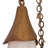 Bougainvillea 3 LT Warm Gold Multi-Pendant Kalco