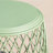 Santosh Round Metal Outdoor Side Table , 19.75'' in. W 19.75'' in. D-1995717114
