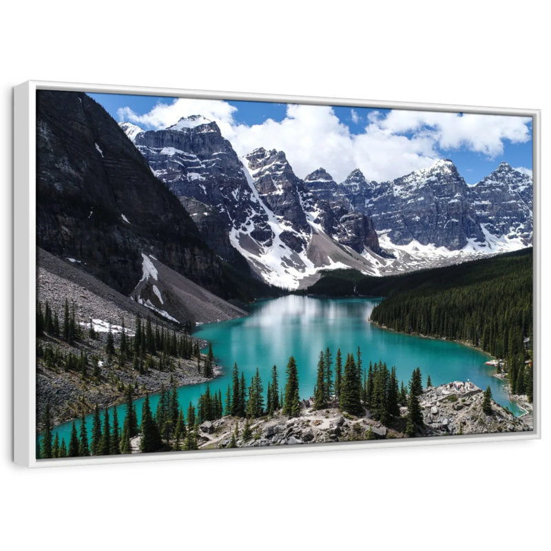Paysage d'Alvord Lake Louise, H 27 po x l 40 po