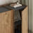Stylish Console Table, Atlantic Pine & Anthracite, 70.9 x 31.5 x 17.7 inches | 100% Melamine Coated Particle Board, Thickness: 0.7 inches | Soft-Close Hinges, Multiple Shelves, Rustic Brown Finish, Perfect for Entryway & Living Room-563023170
