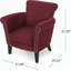 Fauteuil d'appoint contemporain rembourré-220479936