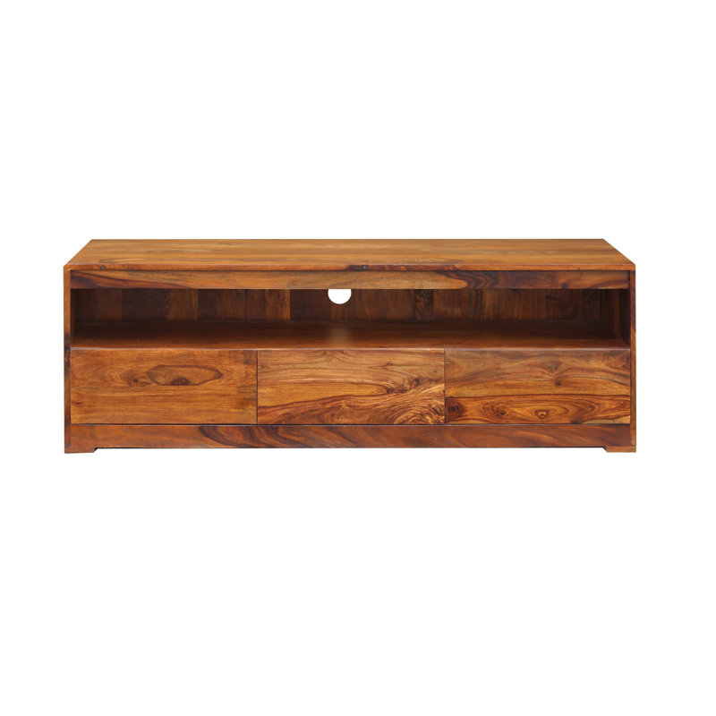 Grand Isle TV Stand for TVs up to 65", Honey