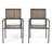 BRIDGET WOOD AND METAL CHAIR,Set Of 2
